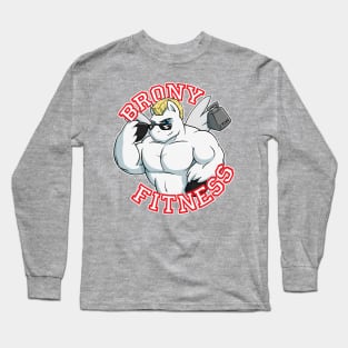 Brony Fitness - Heavyweight Long Sleeve T-Shirt